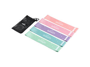 Набор резинок для фитнеса Queenfit 0,5-30кг Q-66109