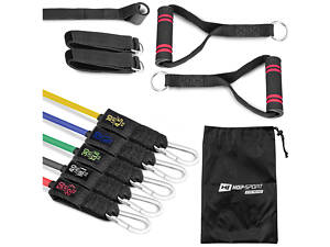 Набор резинок с эспандерами Hop-Sport HS-R050RT