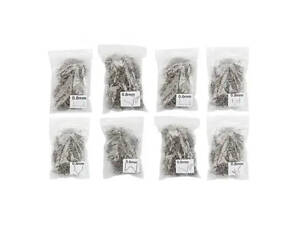 Набір скоб 800 шт. для гарячого степлера термостеплери, 8 різновидів