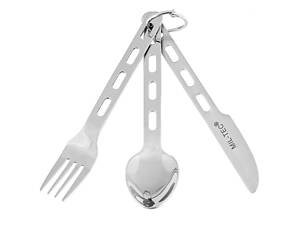 Набір столовий на кільці Mil-Tec S/STEEL LIGHT WEIGHT (14623000)