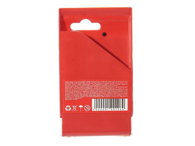 Набір свердл по металу HSS 4341 13 од. 1.5–6.5 мм Vitals Master - Фото 2