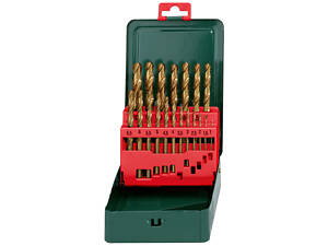 Набір свердл по металу HSS-TiN Metabo 19 шт. (627156000)