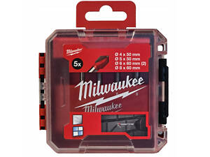 Набор сверл по стеклу и плитке, 5шт, Milwaukee (4932479948)