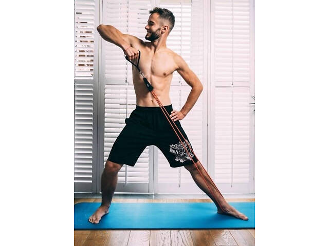 Набір трубчастих еспандерів PowerPlay PP-4101 Expander Tube Set 3шт. (до 18,2 кг.) - Фото 2