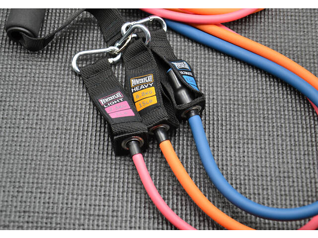 Набір трубчастих еспандерів PowerPlay PP-4101 Expander Tube Set 3шт. (до 18,2 кг.) - Фото 8