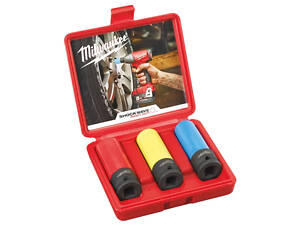 Набір ударних головок Milwaukee Automotive 17х19х21 мм '3 шт (4932451568)