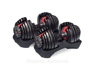 Набірні гантелі Bowflex SelectTech 552i (2-24 кг) 2 шт.