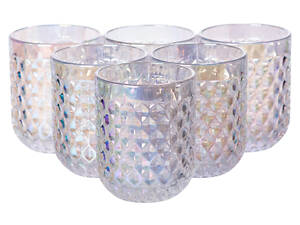 Набір склянок 6 шт 250 (мл) для холодних напоїв Хамелеон HP-19-111