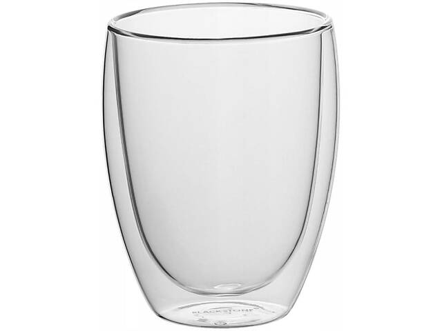 Набір 2 скляних склянки Kamille 350 мл із подвійними стінками (термостакан) - Фото 3