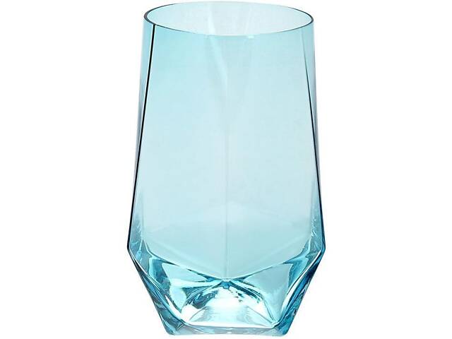 Набір 4 склянки Monaco 700 мл, скло блакитного льоду - Фото 1