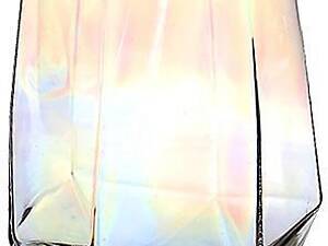 Набір 6 склянок Facets 'Rainbow' 680 мл, кольорове скло із золотим кантом