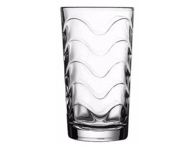 Набір 6 скляних склянок Pasabahce Toros 260 мл, висока універсальна склянка - Фото 2