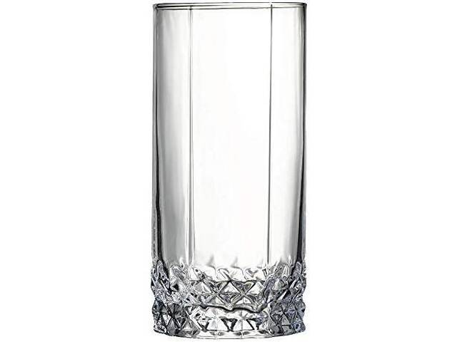 Набір 6 високих склянок Pasabahce Valse 440 мл скляні - Фото 2