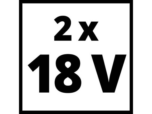 Набір акумулятор + зарядний пристрій Einhell 18V 2x4.0Ah Twincharger Kit (4512112) - Фото 5