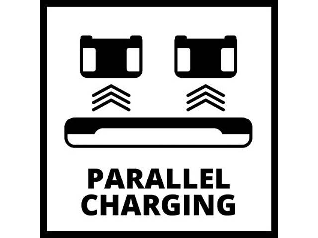 Набір акумулятор + зарядний пристрій Einhell 18V 2x4.0Ah Twincharger Kit (4512112) - Фото 9