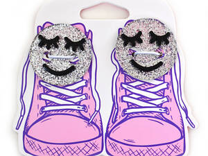 Набір аксесуарів для шнурків YES Happy smiley 555828 12х10 см