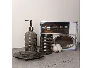 Набір аксесуарів для ванної кімнати Werk Графіт WK-20006 3 предмети