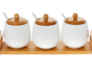 Набір банок для зберігання Bona Di Naturel 289-395 7 предметів