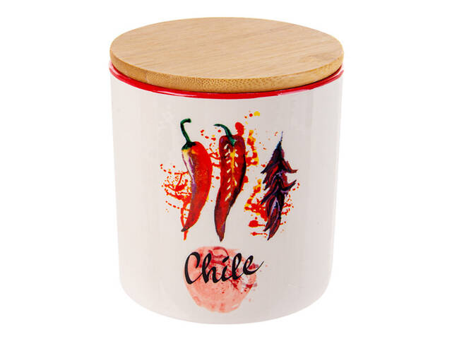 Набір банок для сипких із 3 шт Lefard HOT VEGETABLES 620 мл 11х10 см 940-291 - Фото 4