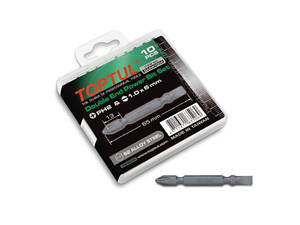 Набір біт двосторонніх 1/4' TOPTUL PH2хSL6 L65мм 10шт. GAAW1004