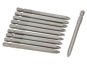 Набор бит PН2×90мм 1/4' 10шт S2 (блистер) SIGMA (4010241)