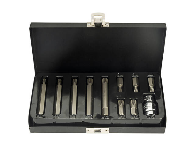 Набор бит Spline 10мм 11шт S2 (металл кейс) ULTRA (4016992) - Фото 1