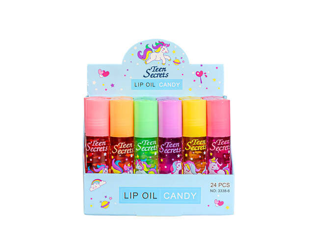 Набор блесков для губ масляных Lip Oil Candy, 24 шт - Фото 4