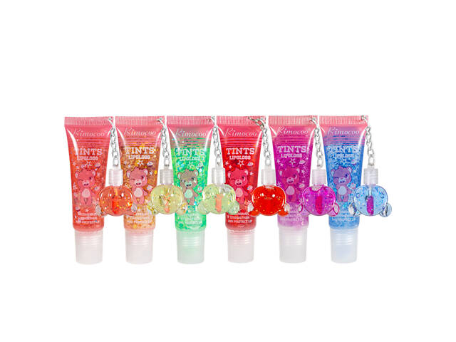 Набор блесков для губ Rimocco Lip Gloss проявляющихся, 6 шт в ассортименте - Фото 3