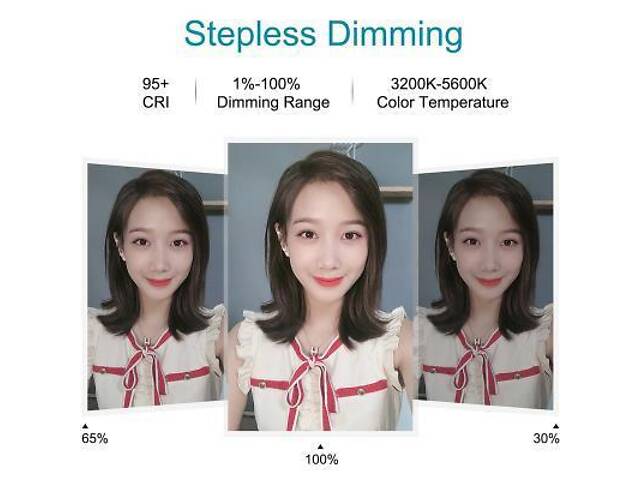 Набір блогера Puluz Ring USB LED lamp PKT3047B 6.2' + настільне кріплення (PKT3047B) - Фото 4