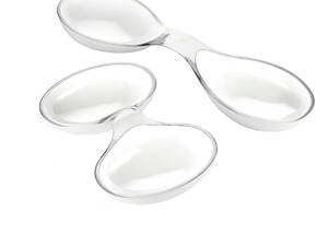 Набор блюд для аппетайзеров Guzzini 23650000 2 шт белые