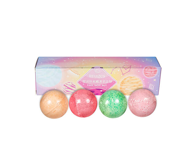 Набор бомбочек для ванны ног Images Foot Bath Ball 4 шт