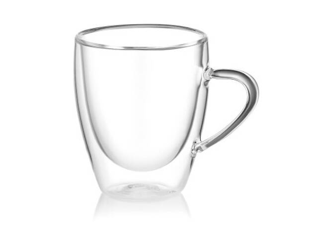 Набор чашек Ardesto BH 150 мл 2 шт прозорий (AR2615BH) - Фото 1