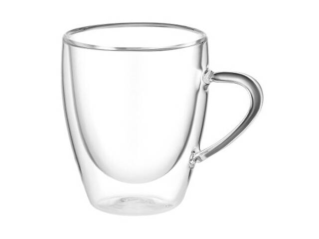 Набор чашек Ardesto BH 150 мл 2 шт прозорий (AR2615BH) - Фото 2