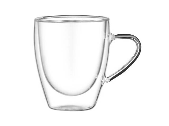 Набор чашек Ardesto BH 150 мл 2 шт прозорий (AR2615BH) - Фото 3