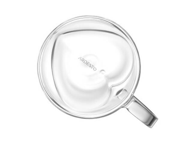 Набор чашек Ardesto BHL 250 мл 2 шт прозорий (AR2625BHL) - Фото 4