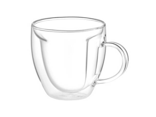 Набор чашек Ardesto BHL 250 мл 2 шт прозорий (AR2625BHL) - Фото 2