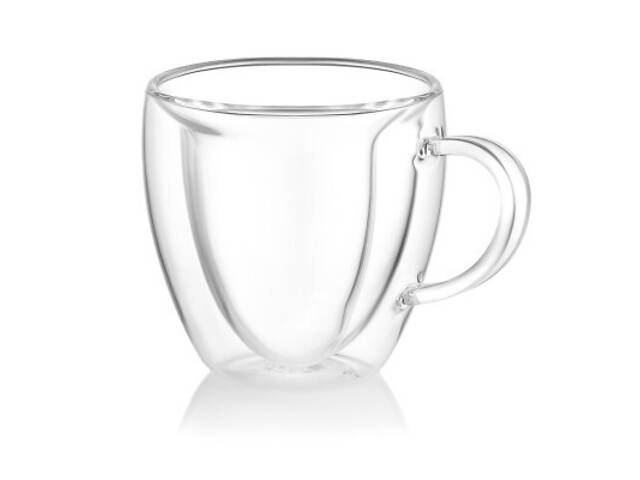 Набор чашек Ardesto BHL 330 мл 2 шт прозорий (AR2633BHL) - Фото 1