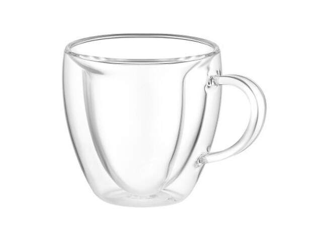 Набор чашек Ardesto BHL 330 мл 2 шт прозорий (AR2633BHL) - Фото 2