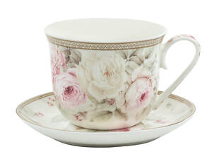 Набір чашка з блюдцем Lefard Англійська троянда 500 мл 924-856 порцеляна