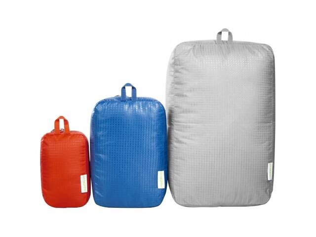 Набор чехлов Tatonka Stuffsack Zip Set III Мультиколор (1033-TAT 3054.001) - Фото NaN