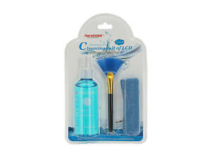 Набір очисний Handboss FH-HB010E 3 в 1, рідина 100 мл, пензлик, мікрофібра Q150