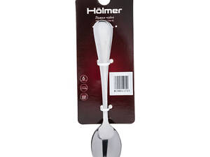 Набір десертних ложок Holmer Classic TS-011236-SS 6 шт. 12.3 см