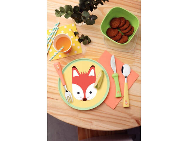 Набір дитячого посуду Tramontina Baby Friends 23797/908 5 предметів (6710900) - Фото 3