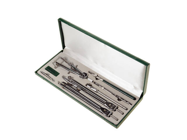 Набор для черчения 9 предметов - Фото 1