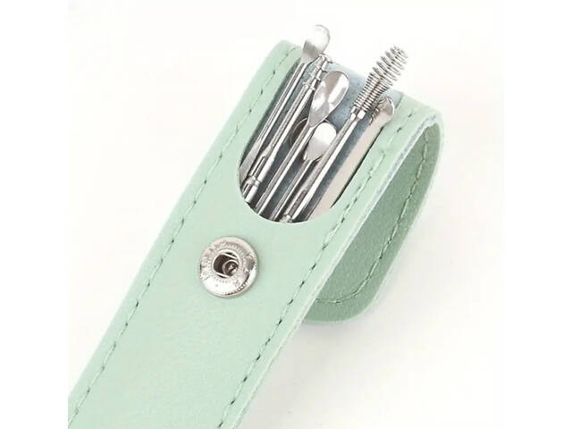 Набір для чищення вух і видалення вушної сірки із 6 інструментів. - Фото 10