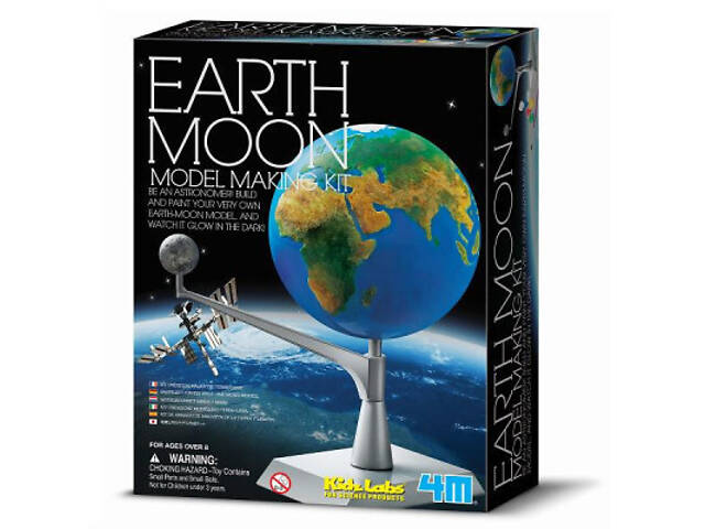 Набір для експериментів 4М Модель 'Земля-Місяць' (00-03241) - Фото 1