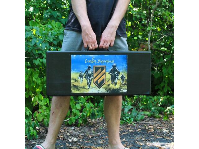 Набір для гриля та барбекю 'Традиційний' у дерев'яному кейсі. - Фото 7