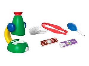 Набір для досліджень Edu-Toys Мій перший мікроскоп зі збільшенням у 30 разів (JS003)