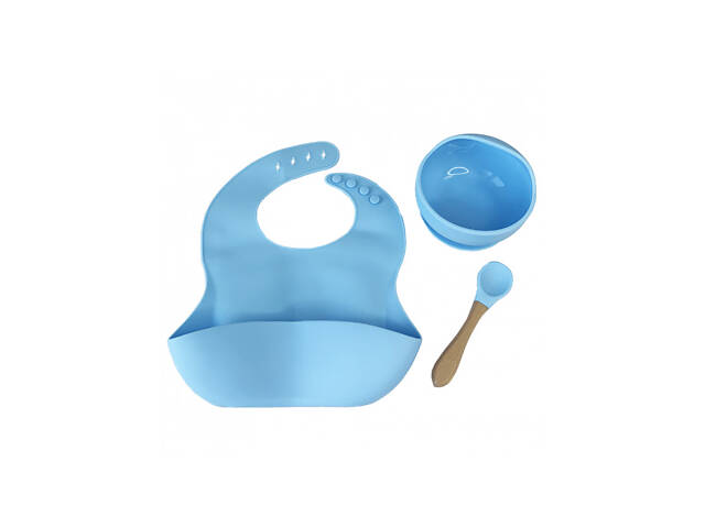 Набор для кормления, голубой - Фото 1