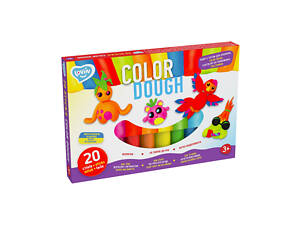 Набор для лепки с тестом Color Dough 41204, 20 стиков